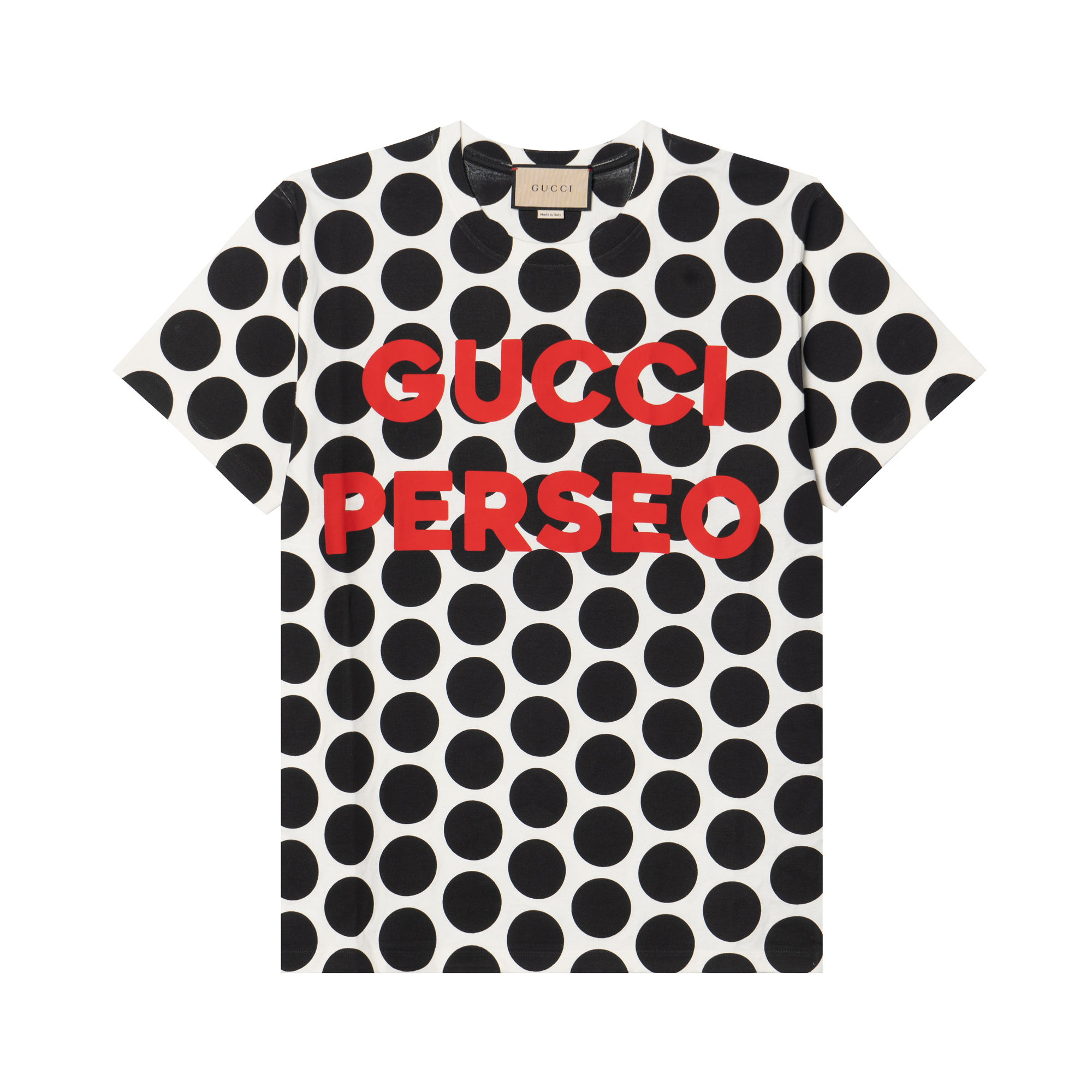 Gucci FW22 Polka Dot Print Crewneck T-Shirt 548334-XJE8B-9275