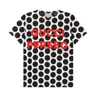 Gucci FW22 Polka Dot Print Crewneck T-Shirt 548334-XJE8B-9275