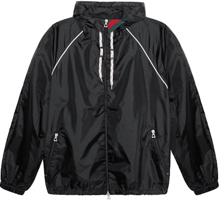 Chaqueta con Capucha Negra Sólida Gucci FW22 Cremallera. 692937-Z8A1Q-1043 Buy Chaqueta con Capucha Negra Sólida Gucci FW22 Cremallera. 692937-Z8A1Q-1043