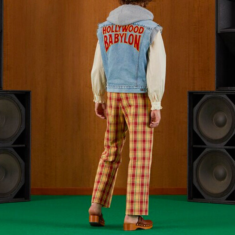 GUCCI FW22 Solid Color Hooded Single-Breasted Vest Blue . 697042-XDB0U-4452 圖 5