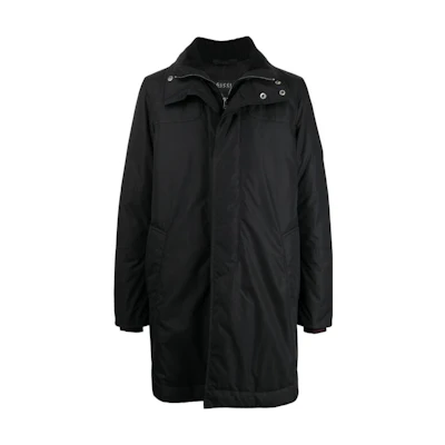 Gucci FW22 Solid Color Stand Collar Jacket Black 641466-Z4AMB-1000
