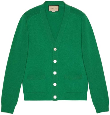 Suéter de Punto Verde con Botones y Cuello en V Gucci FW22 para Hombre. 694788-XKCD5-3129 Buy Suéter de Punto Verde con Botones y Cuello en V Gucci FW22 para Hombre. 694788-XKCD5-3129