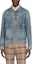 Lookbook GUCCI FW22 Washed Denim Button-Up Jacket Men’s Casual Blue Long Sleeve Outerwear 669602-XDBR5-4447