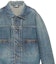 Sizing GUCCI FW22 Washed Denim Button-Up Jacket Men’s Casual Blue Long Sleeve Outerwear 669602-XDBR5-4447