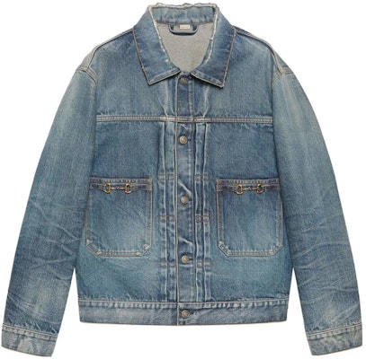 Gucci FW22 Washed Denim Jacket Blue 669602-XDBR5-4447 Buy Gucci FW22 Washed Denim Jacket Blue 669602-XDBR5-4447