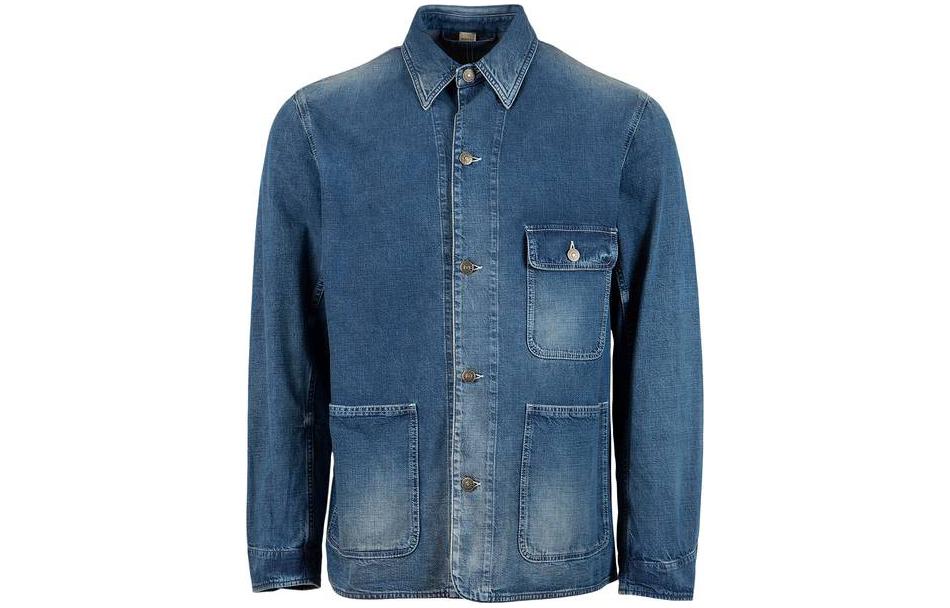 Gucci FW22 Washed Single-Breasted Denim Jacket Blue Outerwear 669605-XDBR8-4447