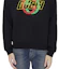 Sizing Gucci FW23 2024 Pre-Spring Crewneck Hitam dengan Print Huruf 768460-XJGA1-1162