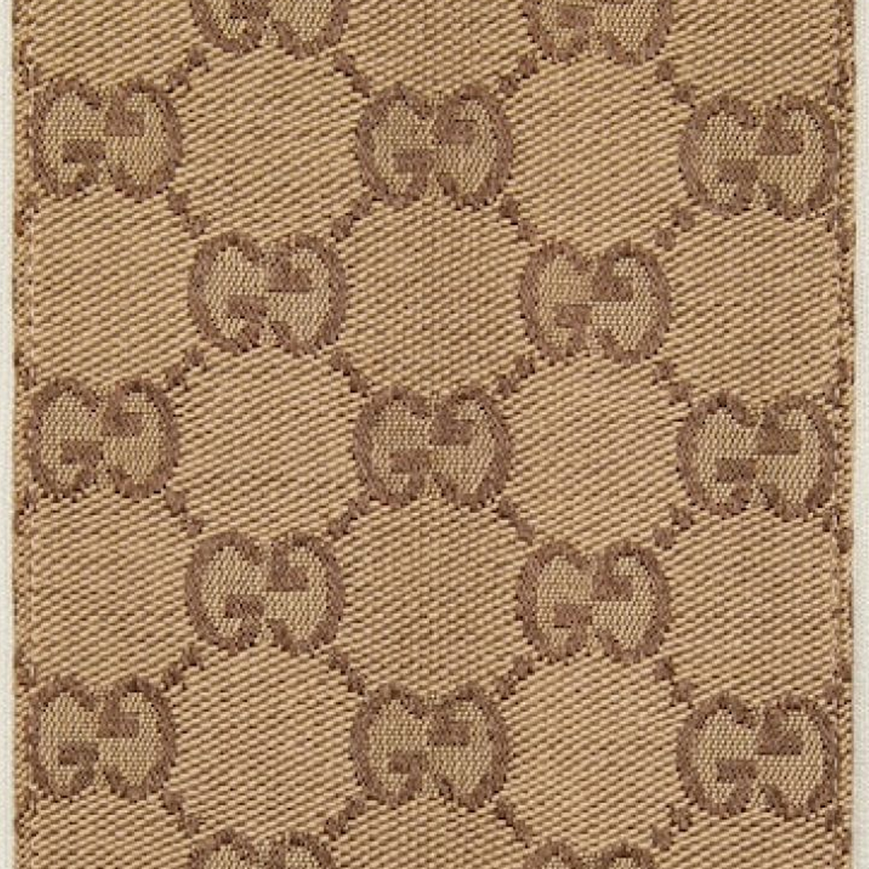 Shop GUCCI FW23 Seluar Jogger Rajut Coklat Logo Drawstring. 768485-XJF35-2255