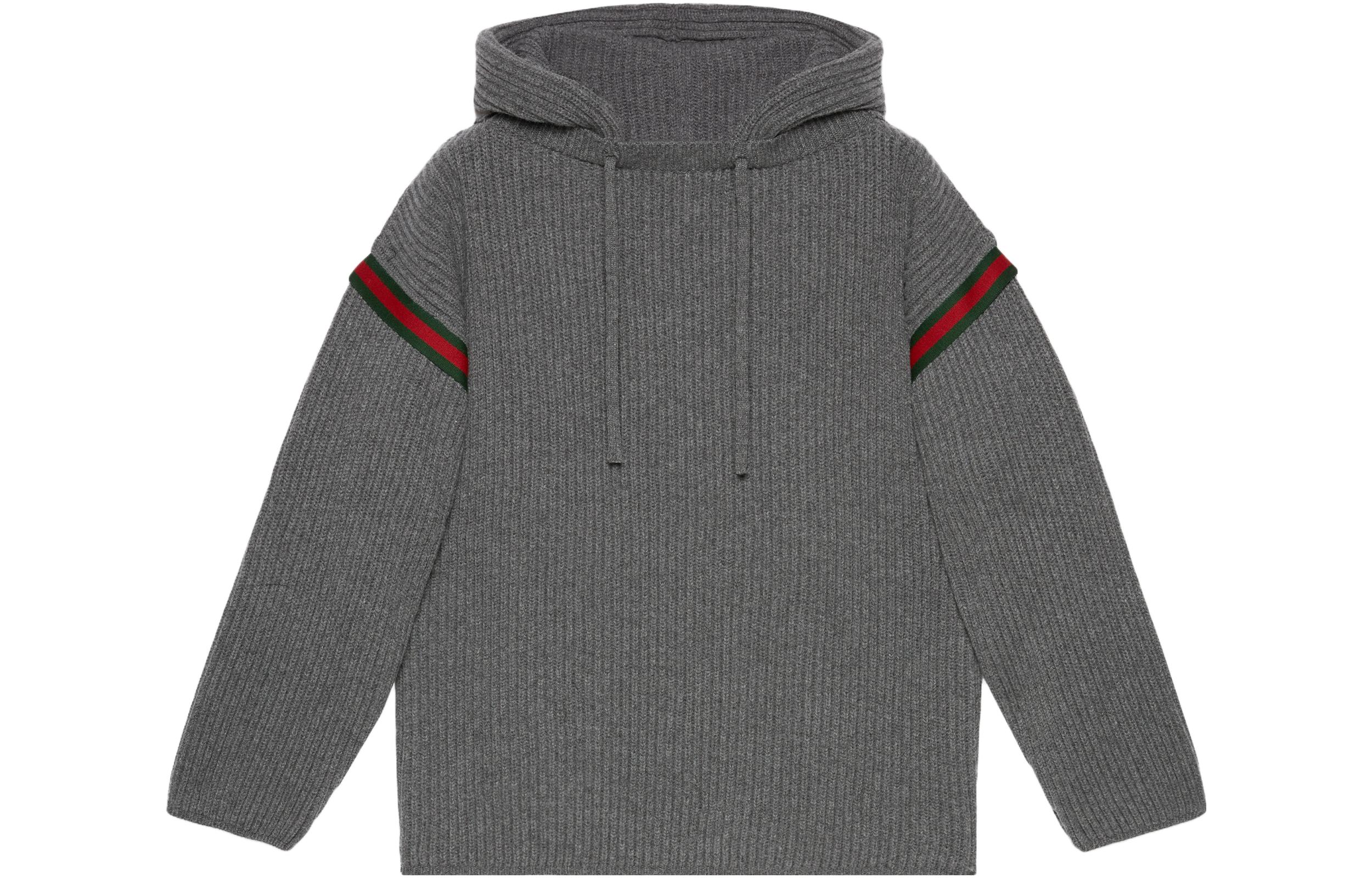 GUCCI FW23  Color-Block Striped Knit Sweater in Gray. 758112-XKDH3-1160 圖 2