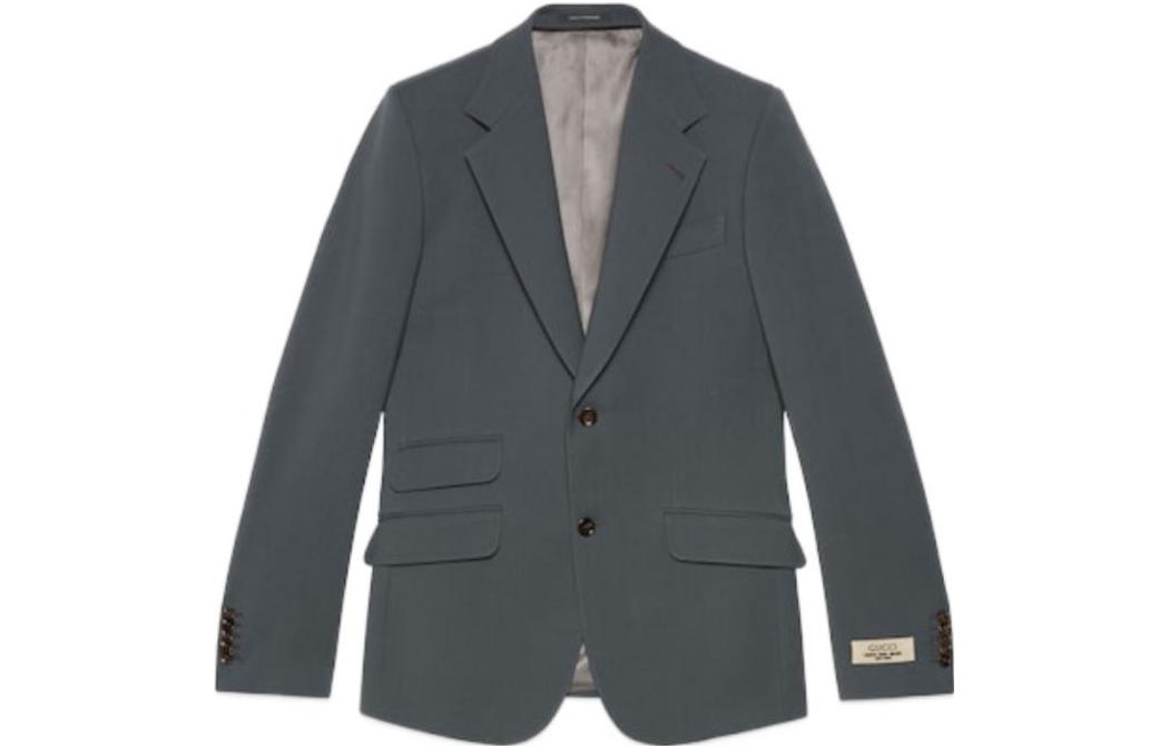 Order GUCCI FW23 灰色单排扣西装外套 761557-ZAOGX-1147