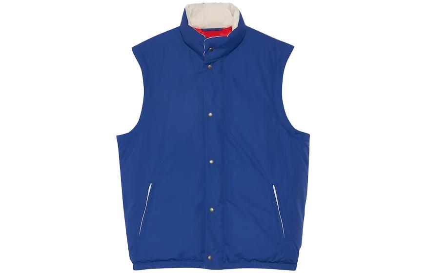 GUCCI FW23  Striped Button-Up Jacket Blue Long Sleeve 761545-Z8BLE-4309 圖 3