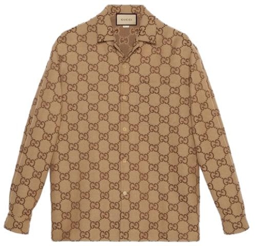 gucci-fw-23-brown-logo-print-casual-long-sleeve-shirt-770426-zaht-5-2580