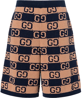 Gucci 秋冬23 拼色中腰卡其色休閒短褲 752098-XKDFK-2349 Buy Gucci 秋冬23 拼色中腰卡其色休閒短褲 752098-XKDFK-2349