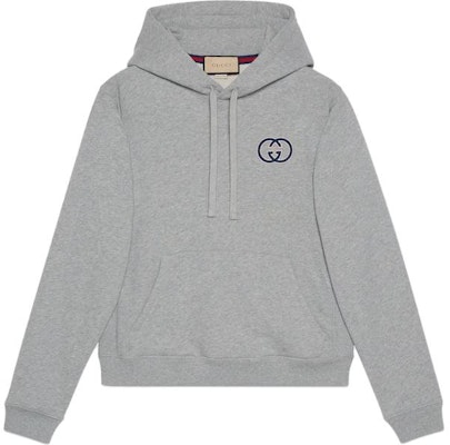 グッチ FW23 グレー 無地 プルオーバーフーディー 756649-XJFWA-1037 Buy グッチ FW23 グレー 無地 プルオーバーフーディー 756649-XJFWA-1037