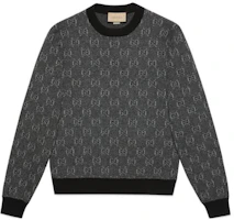 Gucci FW23 Grey Logo Print Long Sleeve Sweatshirt 761549-XKDK5-1230 Gucci FW23 Grey Logo Print Long Sleeve Sweatshirt 761549-XKDK5-1230