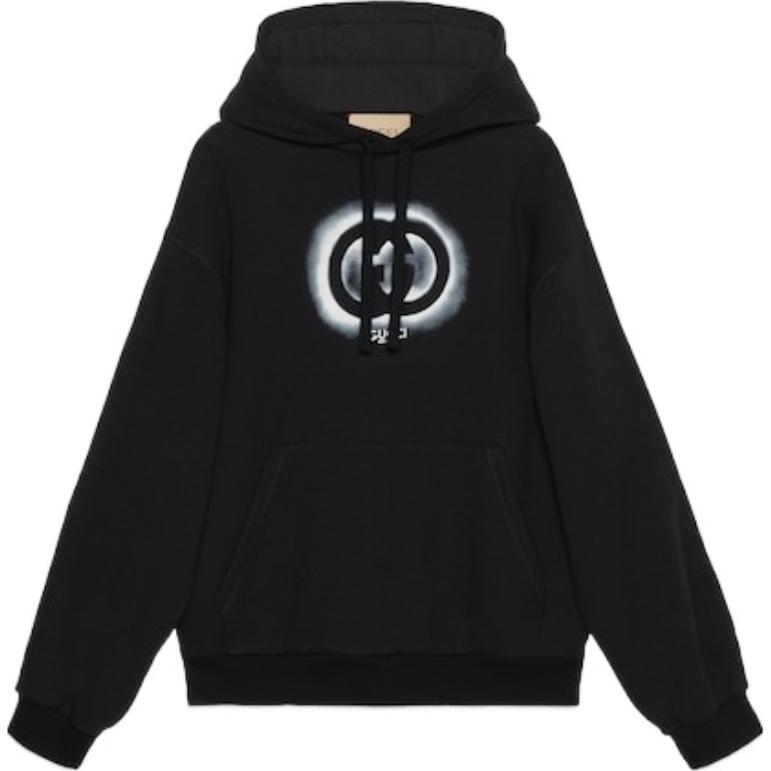 Gucci FW23 Logo Hoodie Black 770839-XJF65-1152