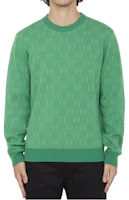 Gucci FW23 Logo Print Green Crewneck Short-Sleeve Sweatshirt for Men 761549-XKDK5-3515 Gucci FW23 Logo Print Green Crewneck Short-Sleeve Sweatshirt for Men 761549-XKDK5-3515