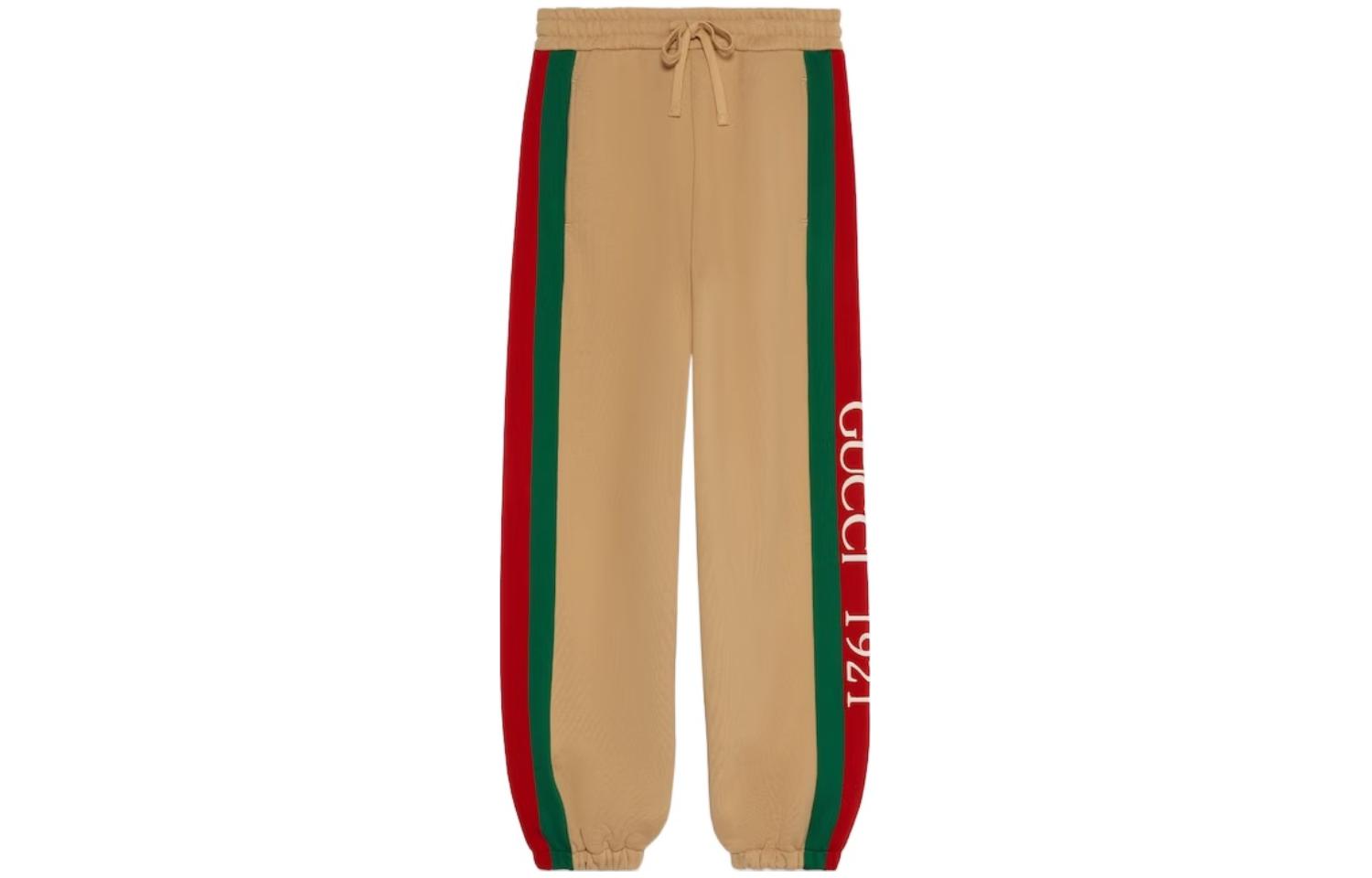 Gucci FW23 Multicolor Logo Stripe Knit Track Pants Men 768451-XJF3W-2184