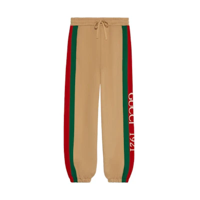 Gucci FW23 Multicolor Logo Stripe Knit Track Pants Men 768451-XJF3W-2184