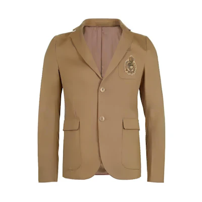Gucci FW23 Patterned Single-Breasted Long-Sleeve Jacket Brown Menswear 363844-Z3572-2820