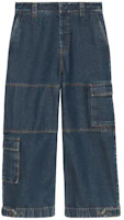 Gucci FW23 Solid Zipper Pocket Casual Jeans Deep Blue 774082-XDCS9-4447 Gucci FW23 Solid Zipper Pocket Casual Jeans Deep Blue 774082-XDCS9-4447
