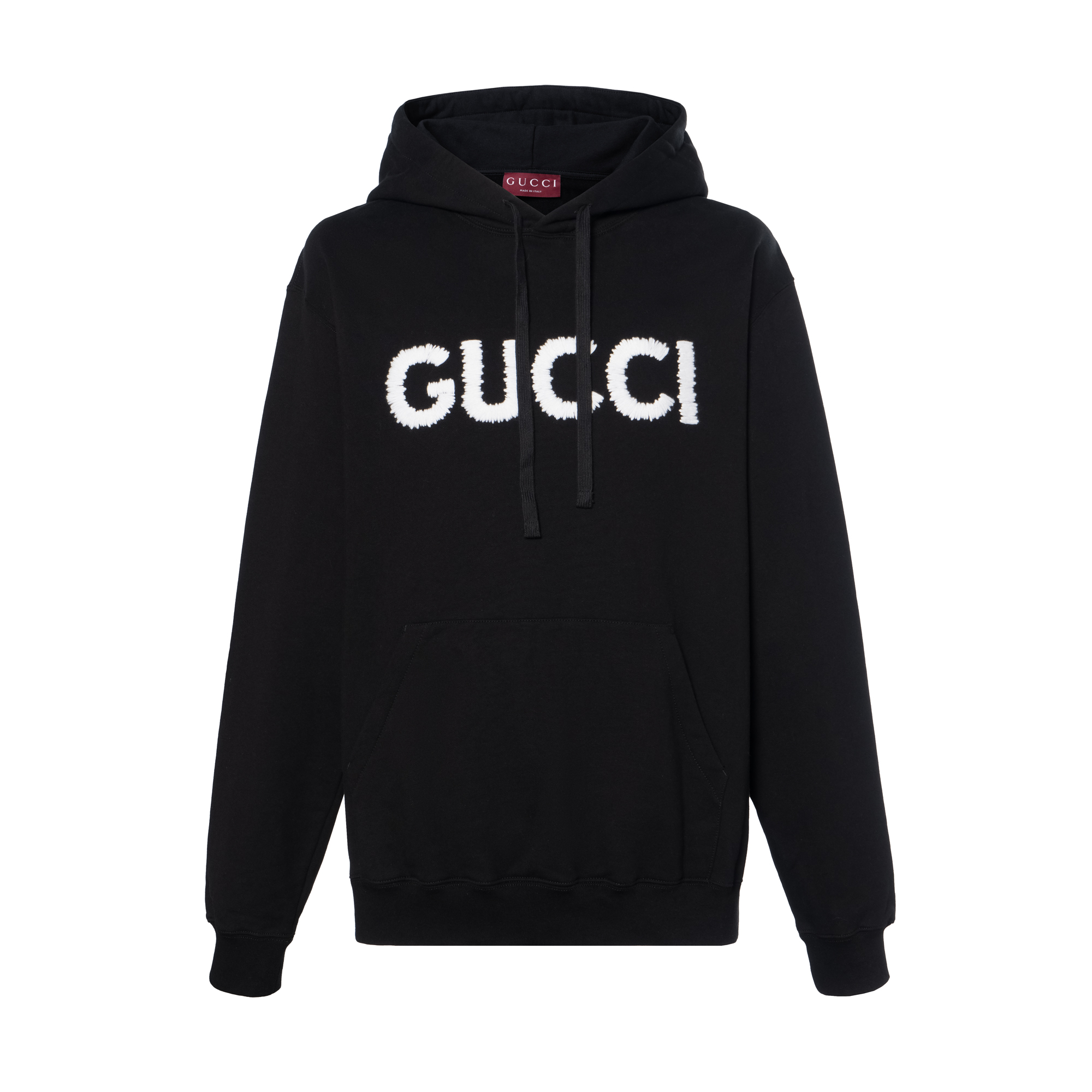 GUCCI FW24  Black Hoodie with Logo Print. 788771-XJG4A-1000 圖 2