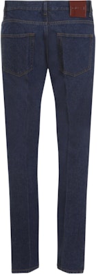 GUCCI FW24 Jeans Biru Potongan Lurus Zipper Basuh 796474-XDC28-4759 Lookbook GUCCI FW24 Jeans Biru Potongan Lurus Zipper Basuh 796474-XDC28-4759