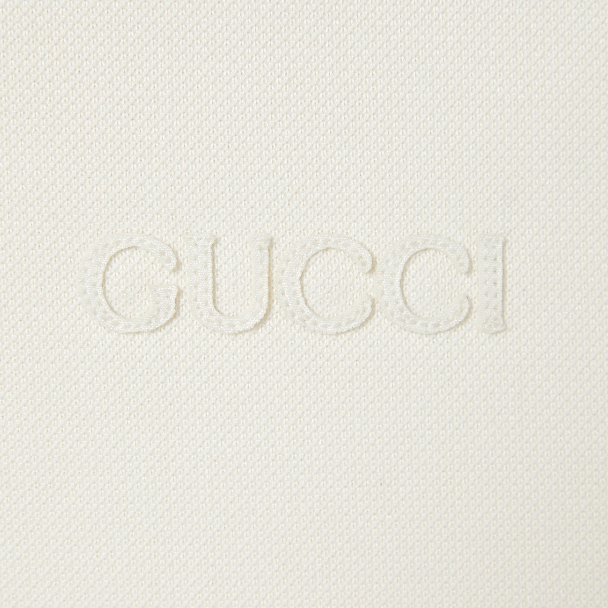 GUCCI FW24  White Polo Shirt with Contrast Trim and Logo Embroidery. 794335-XJGTV-9692 圖 8