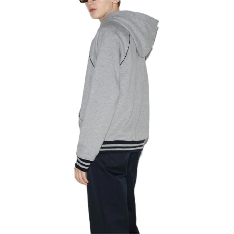 Gucci FW24 Embroidered Logo Hoodie Grey 798641-XJGRE-1056 圖 5
