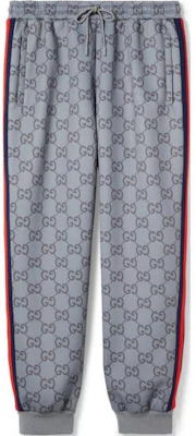 Gucci FW24 灰色Logo印花針織休閒運動長褲 798612-XJGRH-1069 Buy Gucci FW24 灰色Logo印花針織休閒運動長褲 798612-XJGRH-1069