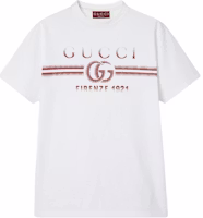 Gucci FW24 Lido Logo Print White T-Shirt 785345-XJGKJ-9541 Gucci FW24 Lido Logo Print White T-Shirt 785345-XJGKJ-9541