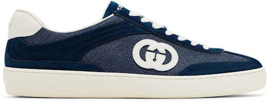 Gucci G74 'Interlocking G - Blue Suede' 791742-AADM0-4141 Gucci G74 'Interlocking G - Blue Suede' 791742-AADM0-4141