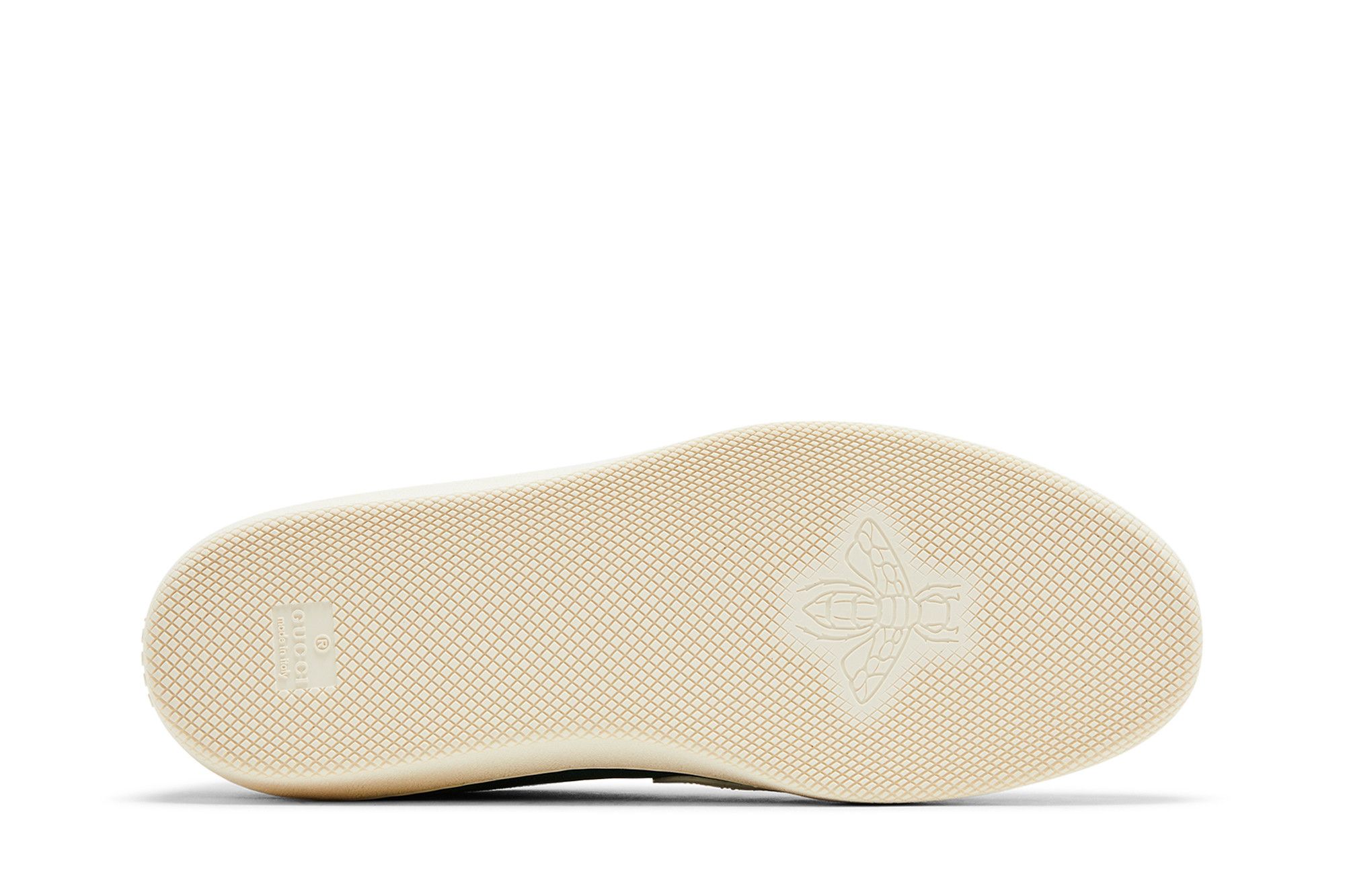 Shop GUCCI古馳 絨面革 繫帶平底圓頭 板鞋 男款 綠色