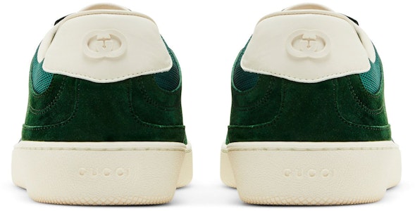 GUCCI古馳 絨面革 繫帶平底圓頭 板鞋 男款 綠色 Details for GUCCI古馳 絨面革 繫帶平底圓頭 板鞋 男款 綠色