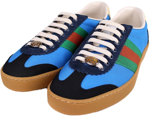 Gucci G74 Sneaker Nilon 'Biru Terang' 521682-9PY50-1110 Lookbook Gucci G74 Sneaker Nilon 'Biru Terang' 521682-9PY50-1110