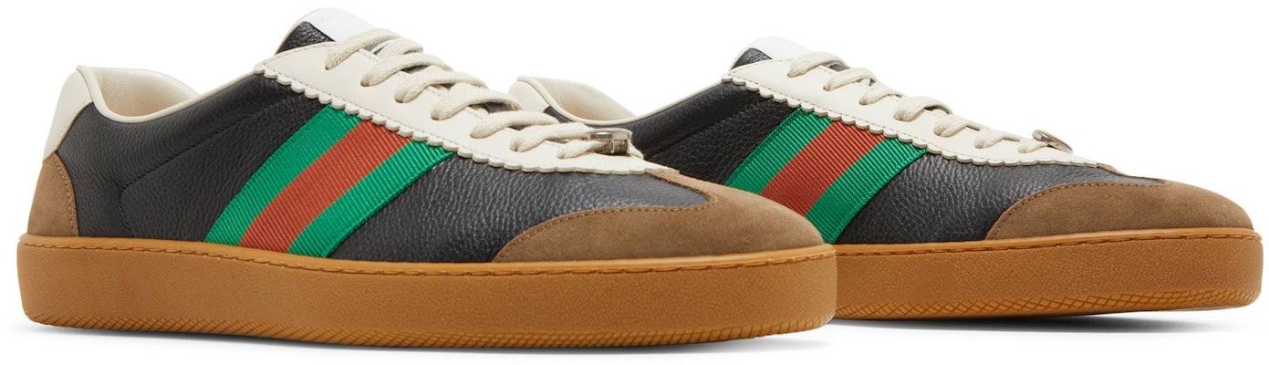 G74 leather 2024 sneaker with web