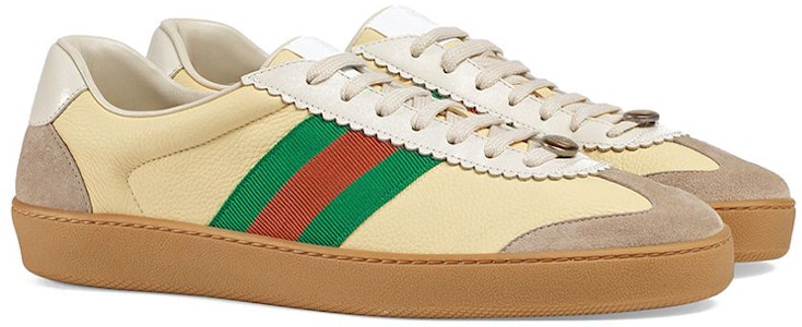 Gucci G74 Web Low 'Oatmeal' Kasut Rendah 624486-0PV20-9560 Lookbook Gucci G74 Web Low 'Oatmeal' Kasut Rendah 624486-0PV20-9560