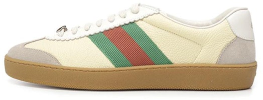 Gucci G74 Web Small Bee Casual Shoes/Sneakers Yellow Green Red 624484-0PV20-9560 Gucci G74 Web Small Bee Casual Shoes/Sneakers Yellow Green Red 624484-0PV20-9560