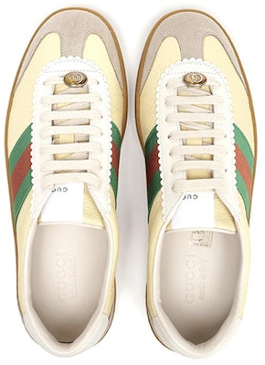 Gucci G74 Web Abeja Zapatillas Casual Amarillo Verde Rojo 624484-0PV20-9560 Lookbook Gucci G74 Web Abeja Zapatillas Casual Amarillo Verde Rojo 624484-0PV20-9560