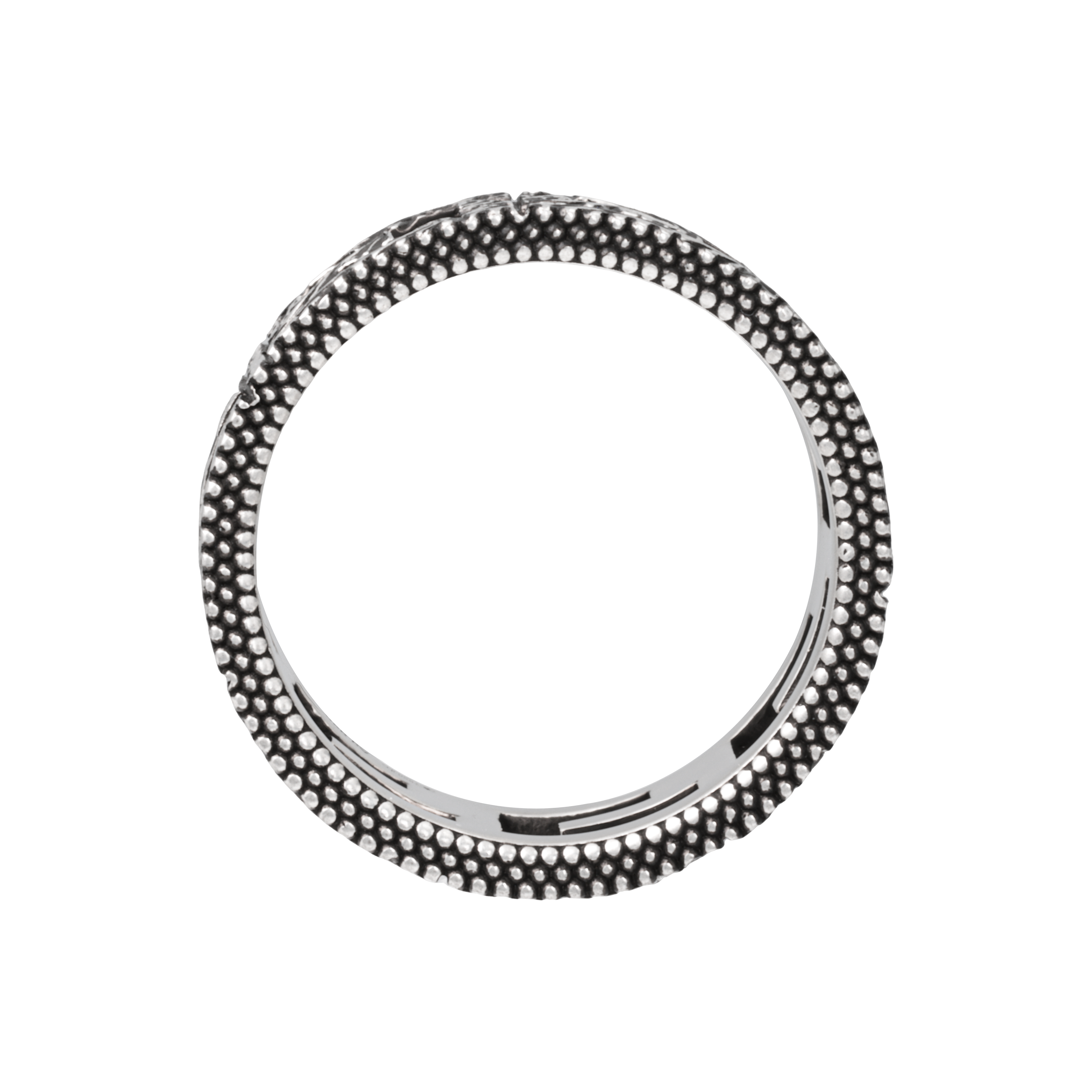 Shop Anillo de Plata GUCCI Serie G Cube Cuadrado G 925 - Plata 551918-J8400-0811