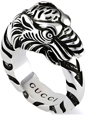 GUCCI Garden Collection 925 Silver Ring for Men 621296-J8400-0701 Buy GUCCI Garden Collection 925 Silver Ring for Men 621296-J8400-0701