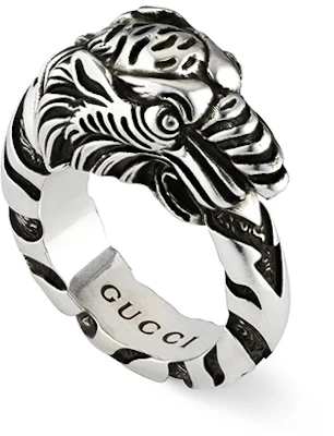 GUCCI Garden Collection 925 Silver Ring for Men 621296-J8400-0701 Order GUCCI Garden Collection 925 Silver Ring for Men 621296-J8400-0701