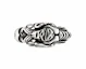 Shop GUCCI Garden Collection 925 Silver Ring for Men 621296-J8400-0701