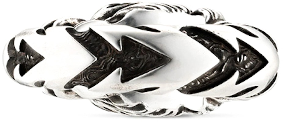 GUCCI Garden Collection 925 Silver Ring for Men 621296-J8400-0701 Purchase GUCCI Garden Collection 925 Silver Ring for Men 621296-J8400-0701