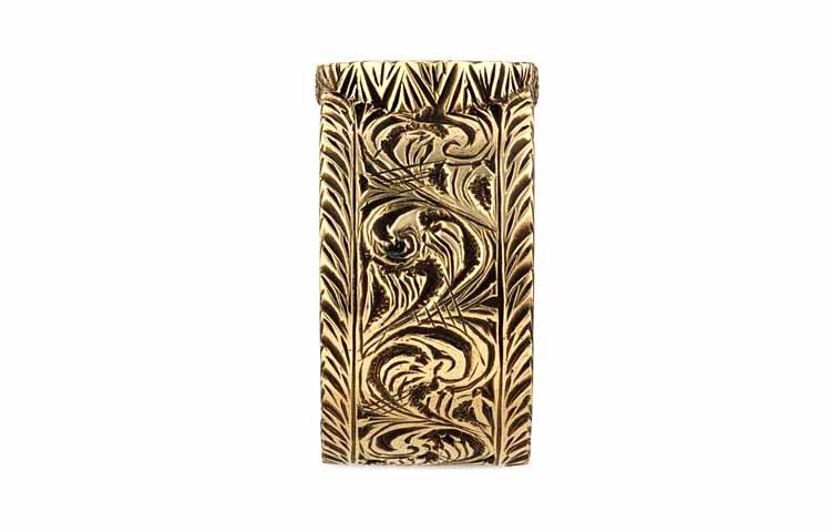 GUCCI Garden Double G 18k Gold Ring Unisex Couple Design. 579797-J8500-0718 圖 4