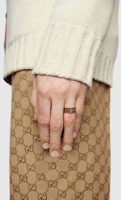 Details for GUCCI Garden 雙G 18k金戒指 情侶款設計 男女皆適用 579797-J8500-0718