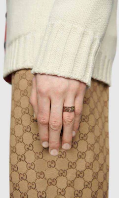 GUCCI Garden 雙G 18k金戒指 情侶款設計 男女皆適用 579797-J8500-0718 Details for GUCCI Garden 雙G 18k金戒指 情侶款設計 男女皆適用 579797-J8500-0718