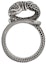 Purchase GUCCI Garden Silver Snake Ring Unisex Sterling Silver Jewelry 525177-J8400-0811