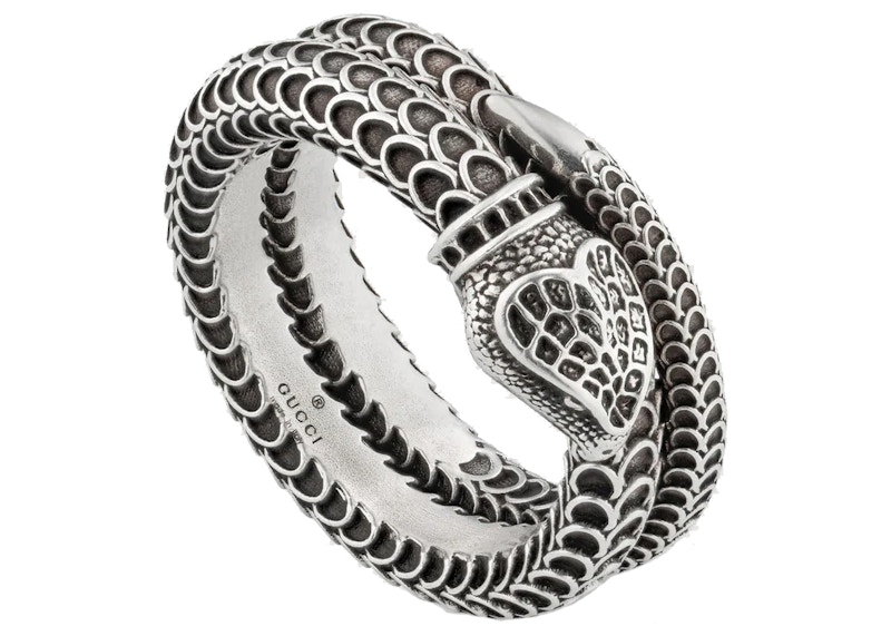 Order 구찌 가든 스네이크 은 반지