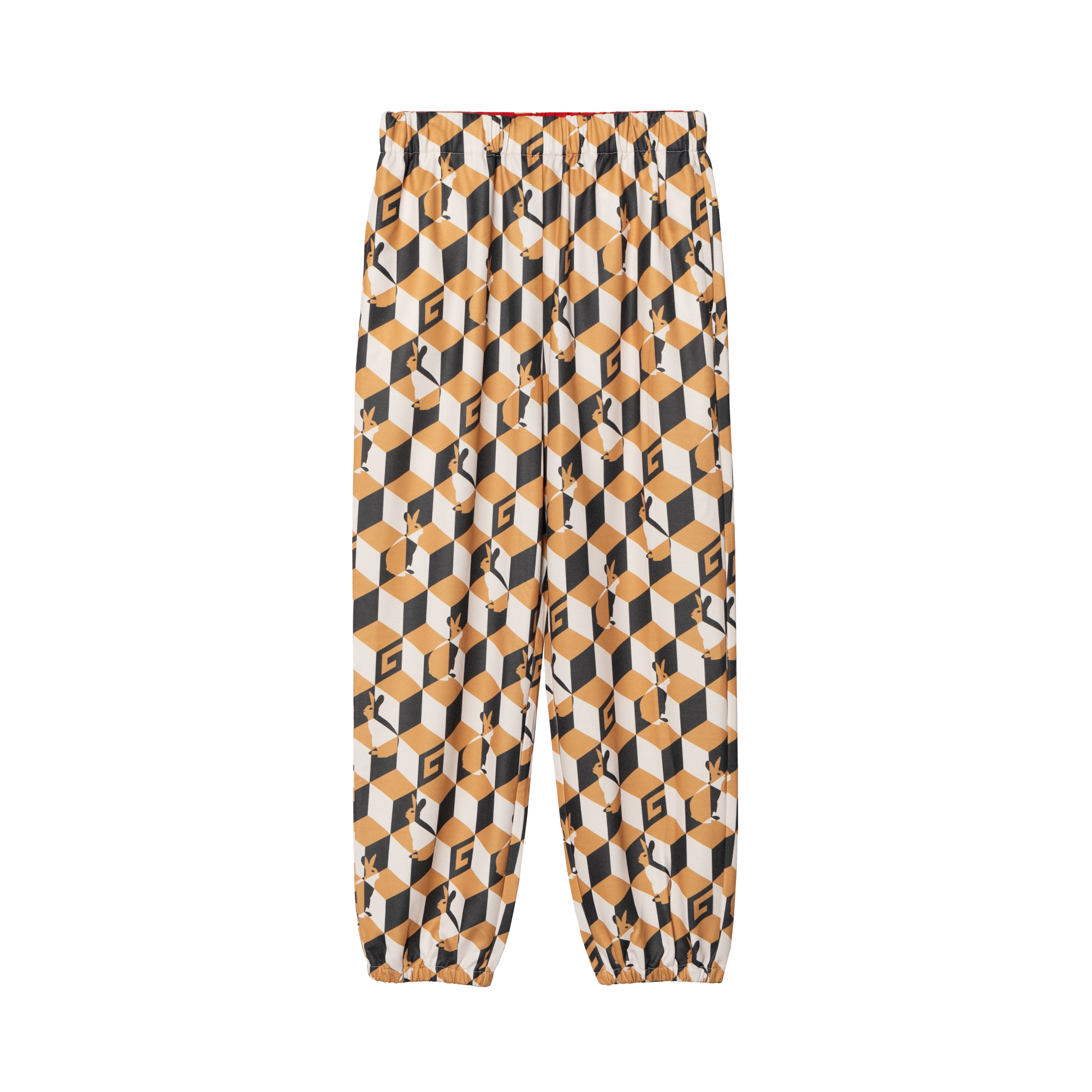 Gucci Geometric Print Elastic Waist Knit Track Pants Multicolor SS23 714465-XJE4Q-1440